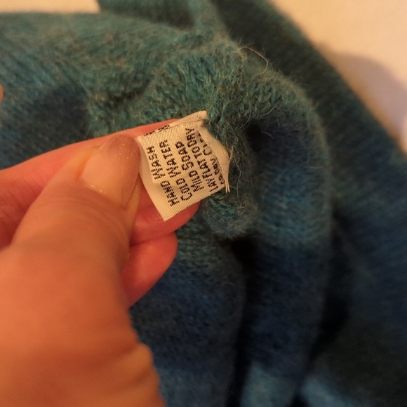 Origin Alpaca XL Women's 100% Alpaca Sweater Made In Peru Metal Detail Warm Boho - Picture 9 of 14